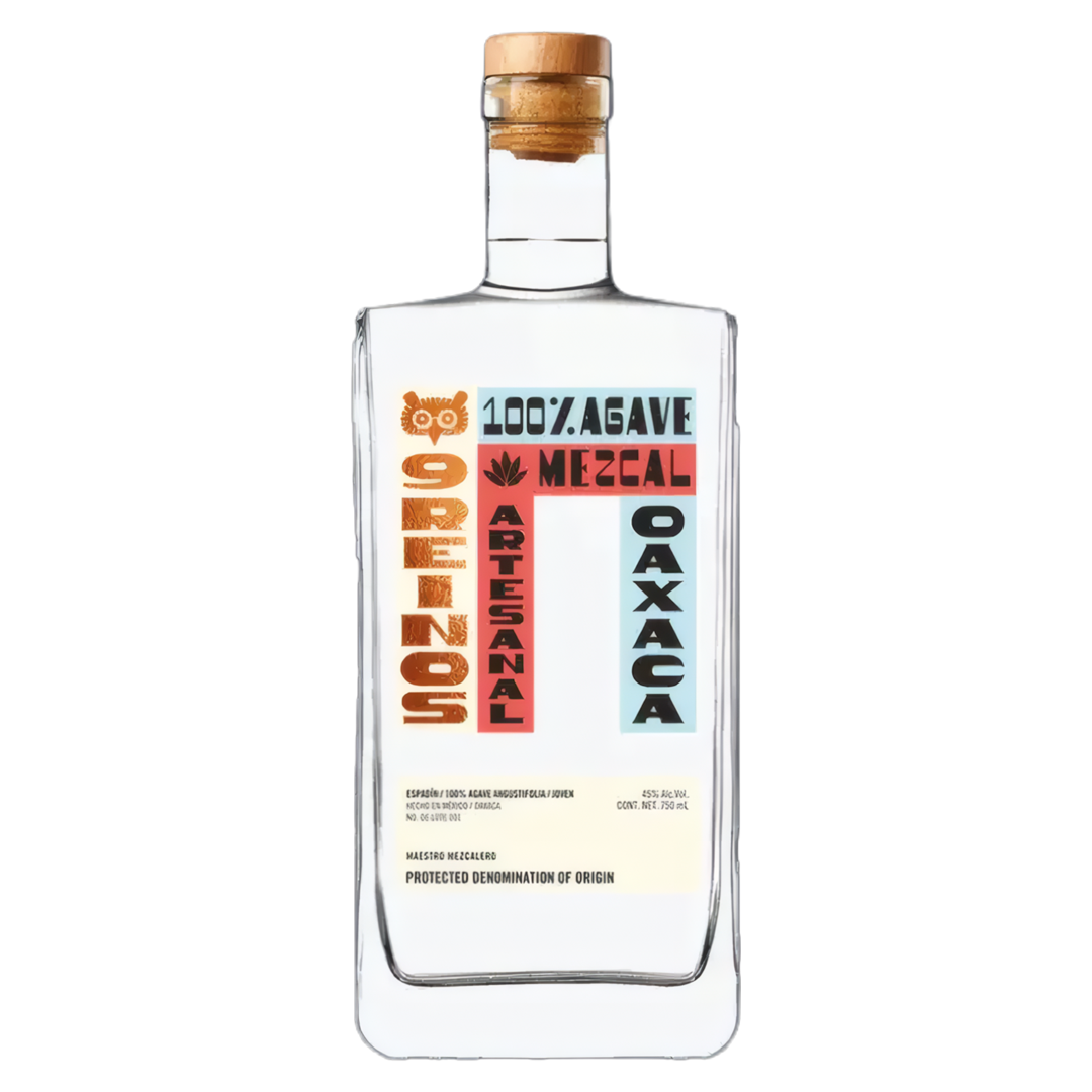 9 Reinos Espadín 100 % Agave Mezcal (750ml)